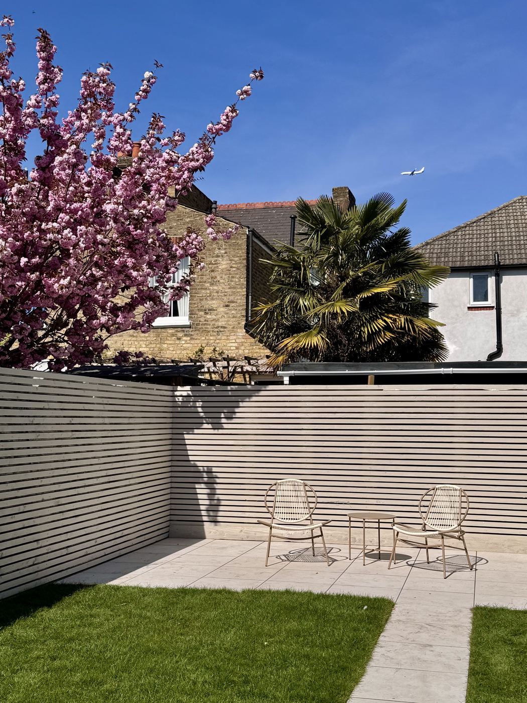 Talbot Rd garden after